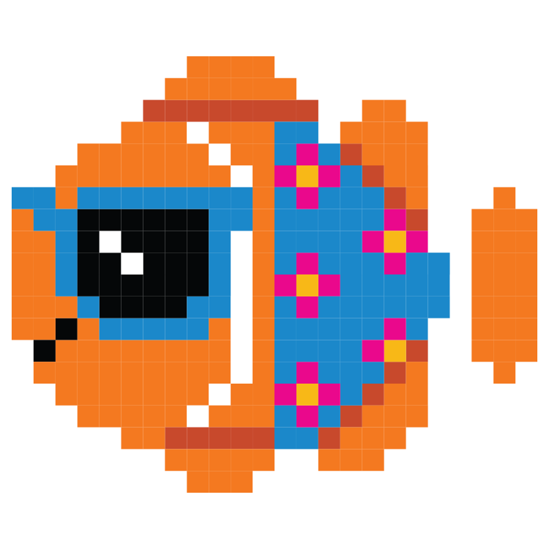 Peixe-Palhaço Surfista